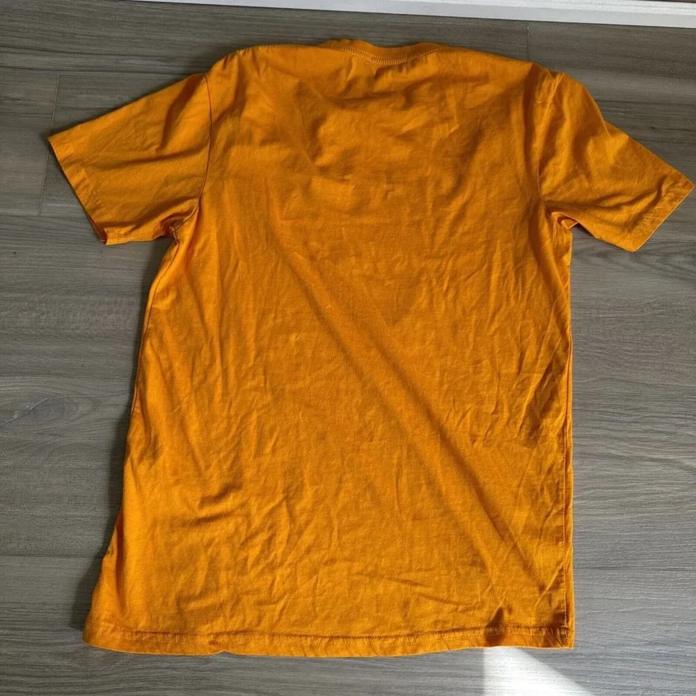 Vintage NIKE Orange Yellow Purple Lakers Shirt Men’s Size‎ Medium VTG